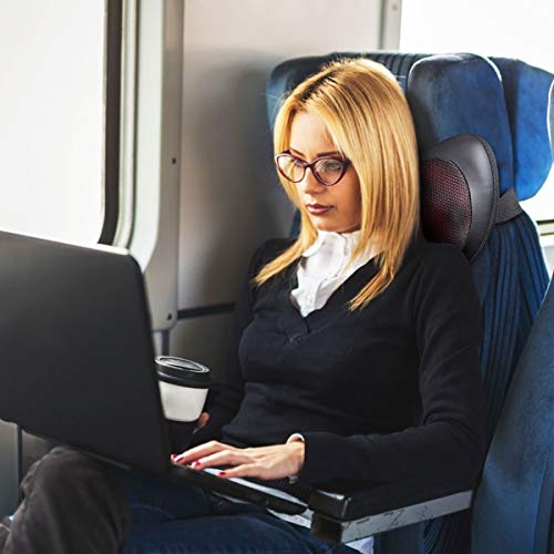 Giantex Shiatsu Back Neck Massager With Heat, Kneading Massage Pillow For Muscle Pain Relief, 8 Rollers To Deeper Massage Lower Back & Shoulder, Home Office Use, Black #TOP2