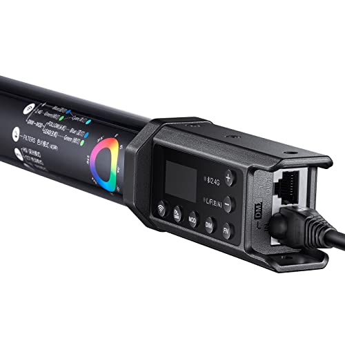 Godox TL120 RGB LED Video Light Stick Wand, Handheld Tube Light, Adjustable 2700K~6500K, Built-in Lithium Battery, CRI 96+ TLCI 98+, 360° Full Color, 39 Light Effects, Support APP/Remote/DMX Control - Image 5