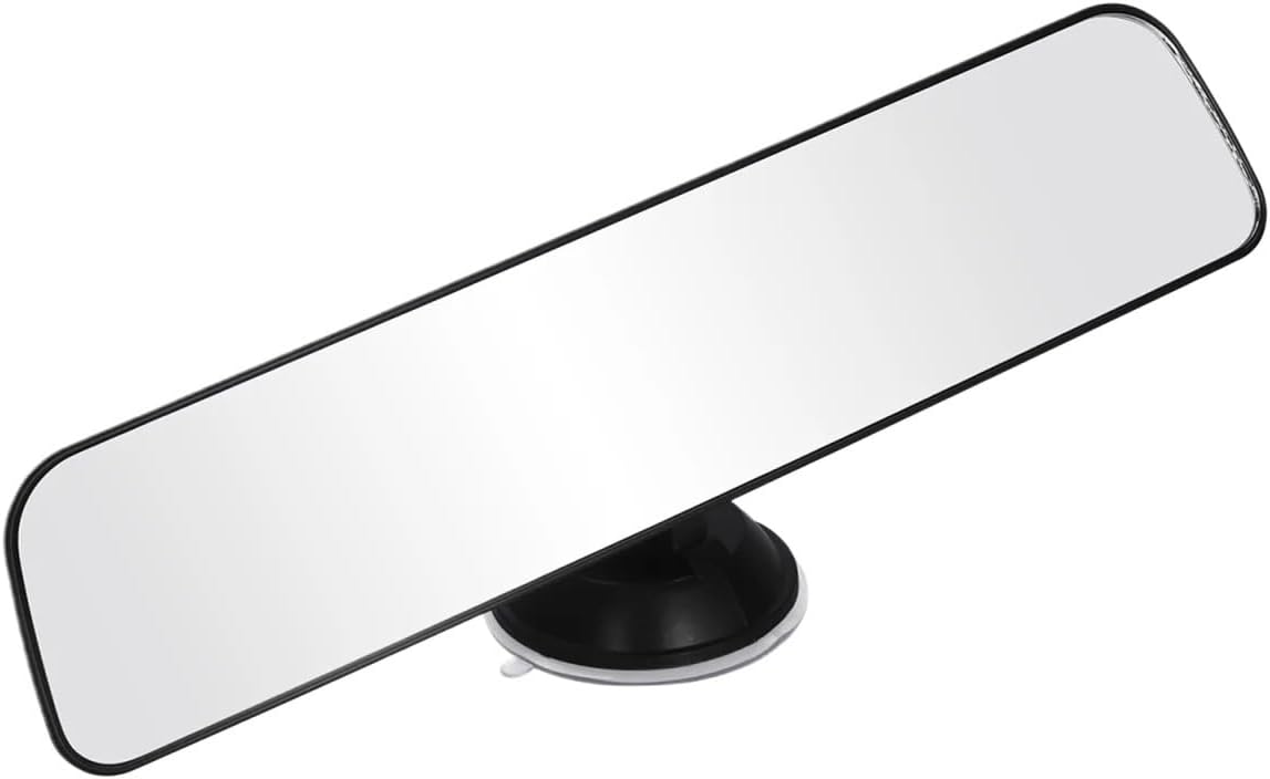 Interior Rearview Mirror Panoramic Rear View Mirror Wide Angle Rear View Mirror with Suction Installation Car Interior Mirrors Rearview Mirror