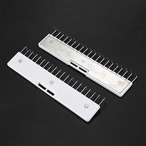 Mollytek 2Pcs/Set Knitting Claw Weight, Wide Weight Hanger for Brother Silver Reed Singer Knitting Machine Accessories DIY Handmade Sewing Tools Accessory (B)