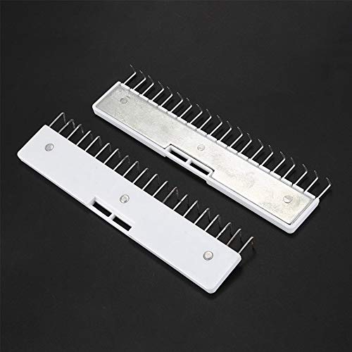 Mollytek 2Pcs/Set Knitting Claw Weight, Wide Weight Hanger for Brother Silver Reed Singer Knitting Machine Accessories DIY Handmade Sewing Tools Accessory (B)