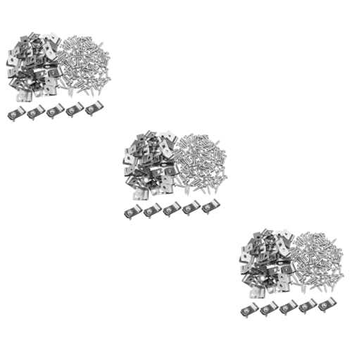 Sosoport 300juegos Clips De Alambre para Vallas De Ganado De Abrazaderas Clips De Instalación para De para Protección De Animales