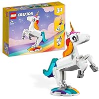 LEGO Creator 3 en 1 Unicornio Mágico de Juguete - Figura de