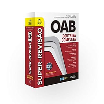 Capa do livro Super-Revisão Oab - Doutrina Completa - 10ª Edição (2020)