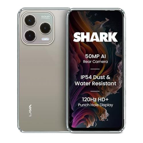 Image of Soft Silicone TPU Flexible Back Cover Compatible with Lava Shark 5G