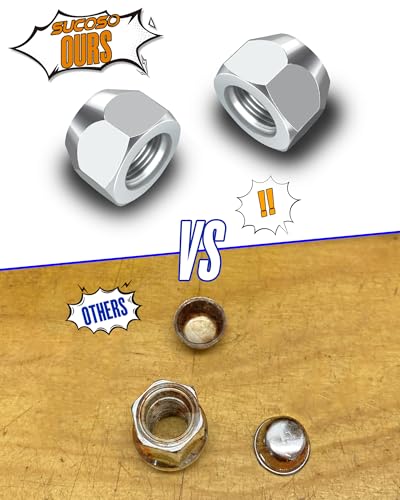 Image of 7 /16-20 Open End Lug Nuts for Chevy Buick Pontiac Oldsmobile Stock Wheels | 20pcs One Piece Chrome 7 /16 Lug Nuts, 0.63 inch Height 3 /4 inch Hex, Replace Dorman 611-014 711-830 711-106