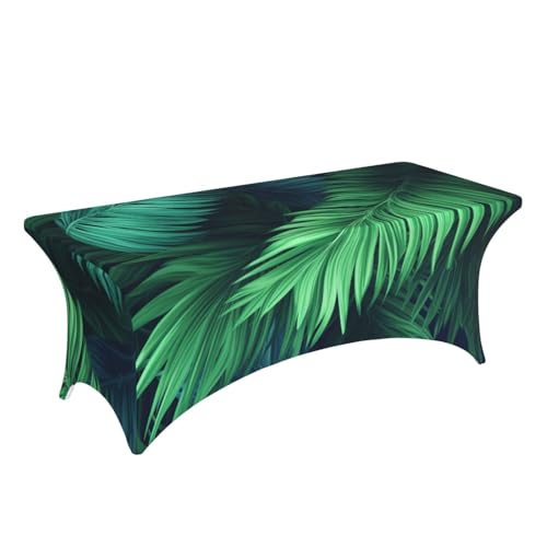 Nappe extensible tropicale pour table de fête sans repassage - 4