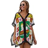 Photo Gallery smbhiaon copricostume sexy donna – design patriottico pareo con scollo a v -porto rico emblema nazionale-spacchi laterali copribikini donna, Photo Gallery smbhiaon copricostume sexy donna – design patriottico pareo con scollo a v -porto rico emblema nazionale-spacchi laterali copribikini donna,