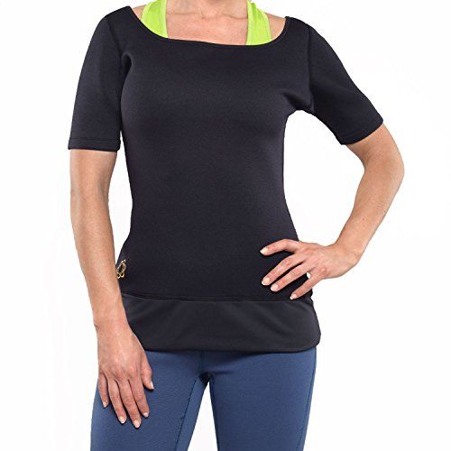 Zaggora Hot Tee - Black - Weight Loss T-Shirts
