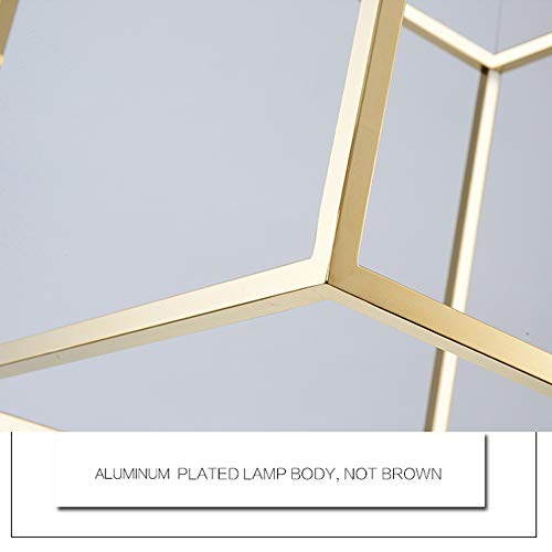 Lustre LED suspendu 50cm hauteur réglable éclairage blanc cuisine - 7
