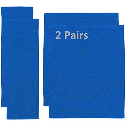 STAY GENT 2 Set Replacement Cover Canvas for Directors Chair, 20cm X 52cm + 52cm X 41cm Blue Cover
