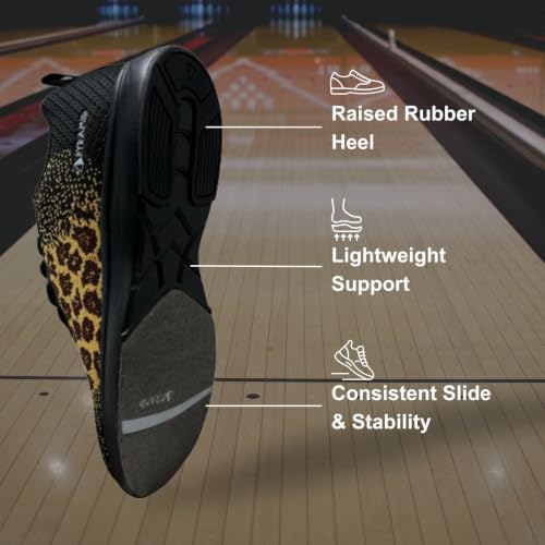 Image of Pyramid Women's Path Lite Seamless Mesh Bowling Shoes - Lightweight Seamless Design, Athletic Fit, Breathable Knit Upper, Universal Slide Soles