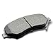 evkingauto Front & Rear Ceramic Brake Pads - Fit for Dodge Nitro (2007-2011), Jeep Liberty (2008-2012), Jeep Wrangler (2007-2017 & 2018 JK)