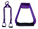 Majestic Ally Nylon Overlay Adjustable Heavy Duty Padded Youth Stirrup (Purple)