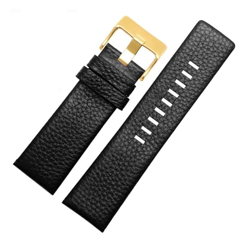 SUNJIA Diesel DZ1405 4323 4344 4427 7257 4283 sobN 24 26 28mm EHb`XgbvΉ{vEHb`oh(Black gold buckle,24mm)