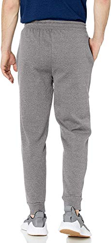 Jockey Men's Active Basic Fleece Jogger Sweatpants Charcoal Heather - image 2