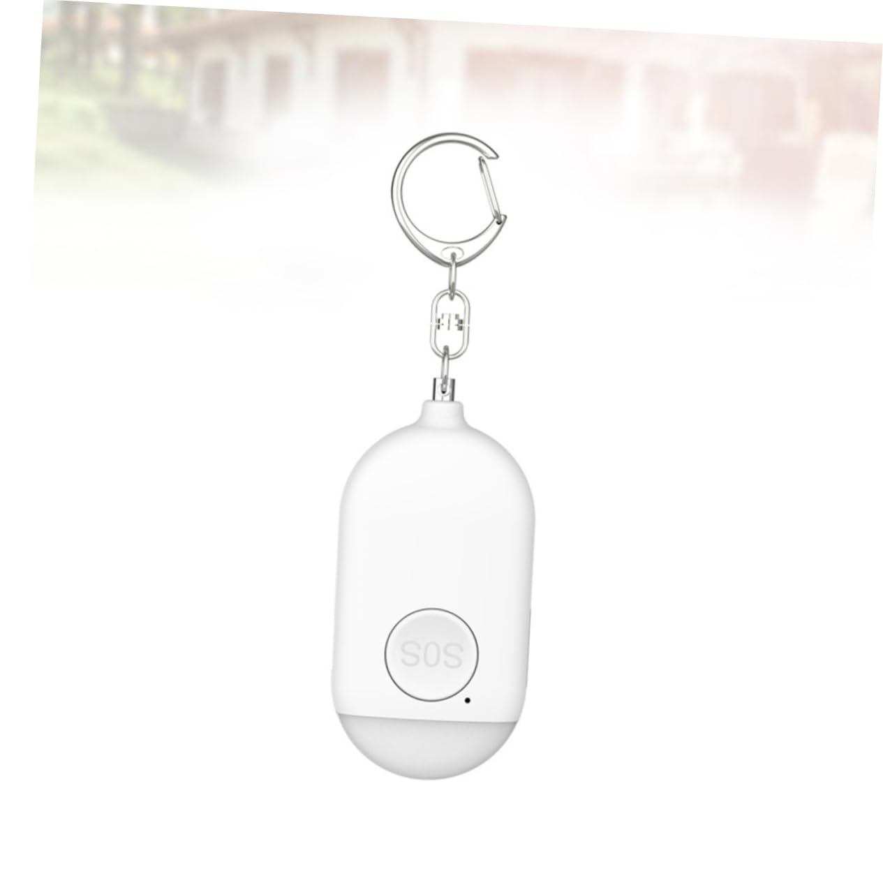 Hemobllo 3pièces Alarme De Sécurité Portable pour Femmes Dispositif Alerte Urgence Compact Et Léger pour Jogging Et Déplacements Nocturnes Facile à Utiliser Transporter Blanc
