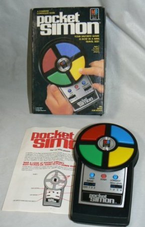 Milton-Bradley Electronic Handheld Pocket Simon