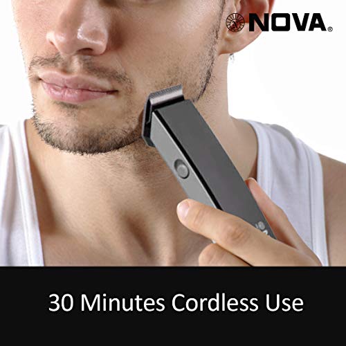 Nova NHT-1045 30 Minute Beard Trimmer Black - Image 4