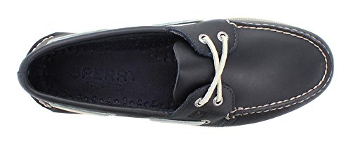 Image of Sperry Men's Authentic Original 2-Eye Boat Shoe, New Navy, 7.5 W US