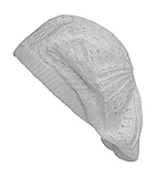 Hip Slouchy Lightweight Knitted Beanie - White