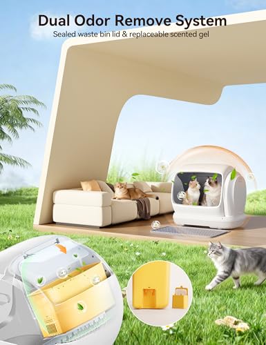 Meowant SC09 Plus Self-Cleaning Litter Box with App Control & Anti-Pinch Safety — view 7