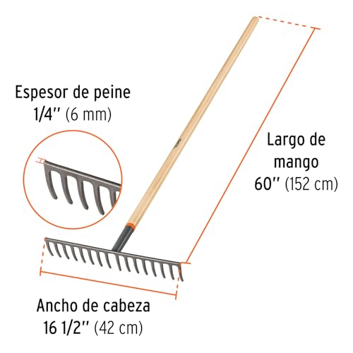 Rastrillos para asfalto Truper 12 rastrillo para asfalto truper marca TRUPER (3)