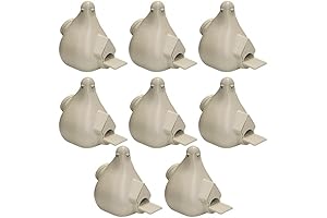 8 Pack of Best Heath Deluxe Purple Martin Gourds