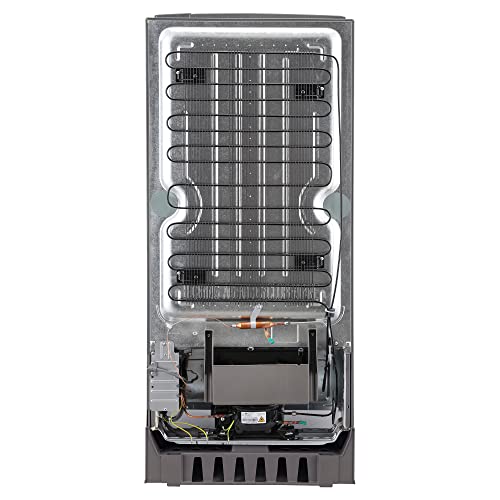 Image of LG 185 L 4 Star Direct-Cool Smart Inverter Compressor Single Door Refrigerator (‎‎GL-D199OPZY, Shiny Steel, Base Stand with Drawer)