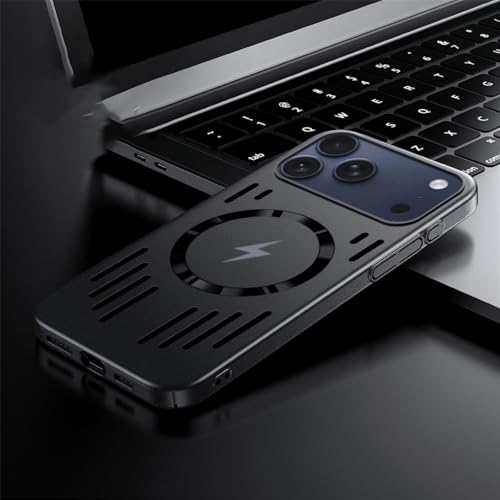 HIEHGN Custodia per telefono con dissipazione del calore in metallo