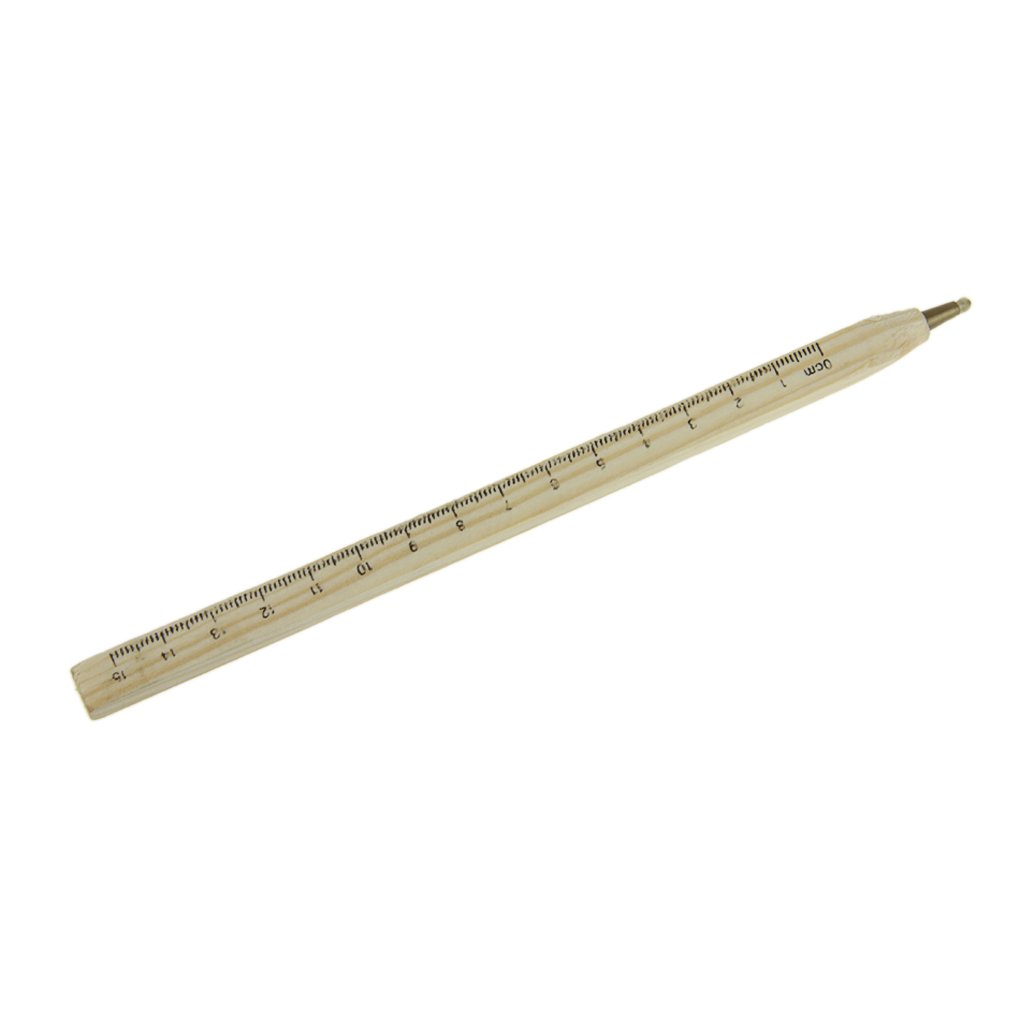 Lot De 10 Stylos à Bille En Chêne Naturel - Encre Noire - éco-friendly