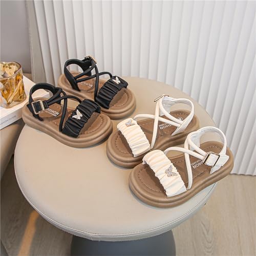 He&Yingmin Toddler Little Girls Sandals Kids Summer Shoes Toddler Sandals Soft Sole Beach shoes3