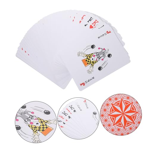 Große Spielkarten Jumbo Poker Karten Aus Plastik Für Tischspiele Partygeschenke Camping Reisen Tragbar Mit Glatter Oberfläche – Bild 8