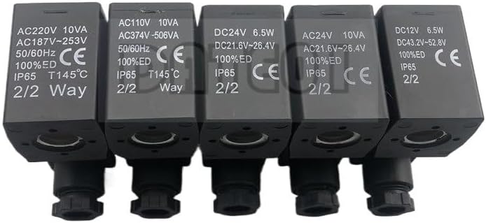 2W Solenoid Valve Coil AC220V10VA AC187-253V Inner Diameter 11MM Height 40MM(DC12V)