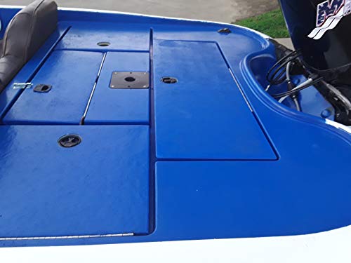 Durabak-18 Textured Truck Bed Liner Gallon KIT - Roll On Coating | DIY Custom Coat for Bedliner and Undercoating, Auto Body, Automotive Rust Proofing, Boat Repair (Gallon, Vivid Blue) - Thumbnail 2