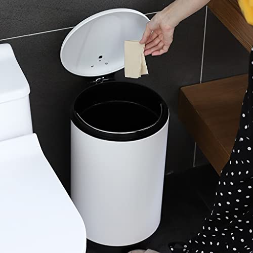 Bote de basura interior para cocina 7L acero inoxidable miniatura 5