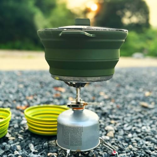 Ensemble d'ustensiles de cuisine pour camping compact pour éviter les brûlures - 3