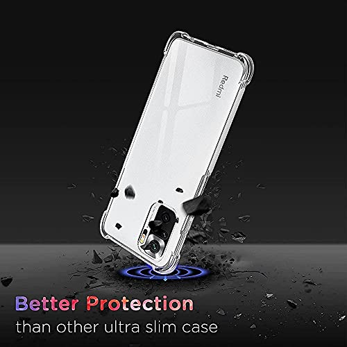 Kit Capa Anti Impacto e Película De Vidro Compatível com Xiaomi Redmi Note 10 e Note 10S