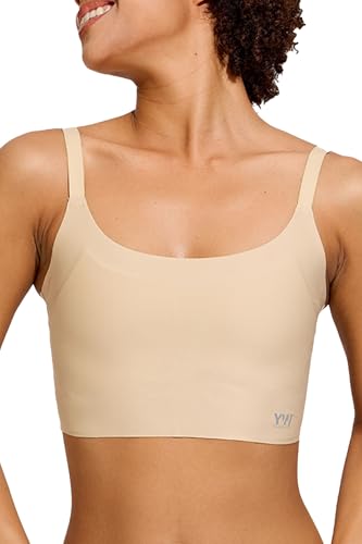 Chest Binder: - Bras for Women,Transgender FTM Binder Trans,Adjustable Trans Breast Binder Bra for Large Breast (Nude, 3X-Large)