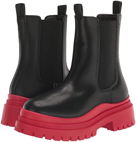 YOKI Women's Duck Rain Boot, Red, 7 | Image 6