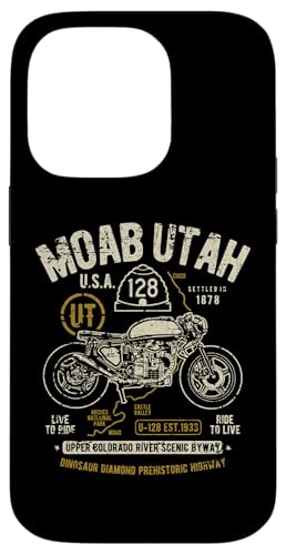 Moab Utah Route U-128 �R�����h�� ���g���o�C�N�f�U�C�� �X�}�z�P�[�X iPhone 14 Pro �p