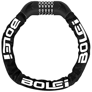 BOLEi 705 Fahrrad Kettenschloss Zahlenschloss