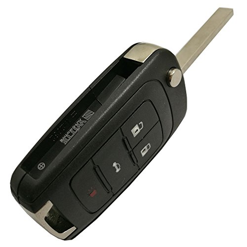 Replacement Key Fob Case Shell Fit For Gm Chevrolet Chevy Flip Folding Key Shell Remote Key Case 4 Buttons #TOP1