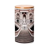 Dimensioni: diametro 10 cm, altezza 18,5 cm, capacità 887 ml (30 once)