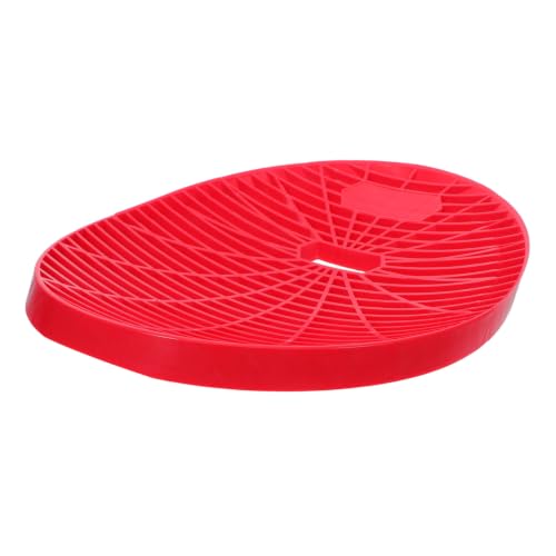 Cubierta para cubo de plástico rojo PRETYZOOM ideal para la limpieza de vehículos de recreo y barcos