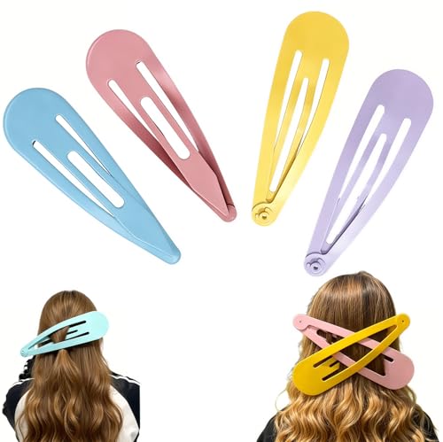 Giant safety pin hair clip Funny Oversized Hair Pin Entertainment Decorative Exaggeration HairpinMega safety hairpin for Bun &Updo&lady bags (4PCS Multicolored 11inch)