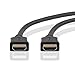 BestPlug 3 Meter Universal HDMI Kabel mit Ethernet, HDMI Stecker auf HDMI Stecker vergoldet, High Speed, geeignet für 3D HD FullHD UHD 4K, Schwarz
