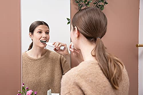 Jordan* ® | Clean Smile Electric Toothbrush For Adults | Rechargeable Toothbrush Electric With Quick Charge, Long-Lasting Battery, Pressure Sensor, 2 Speed Modes | Includes Travel Case | Black Color #TOP6