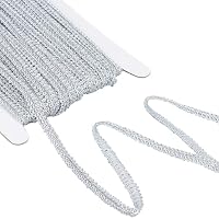 Garniture Métallique Dorée GORGECRAFT - Dentelle Tressée Or 15mm X 15m, Pour Couture, DIY, Décoration Vêtements, Accessoires