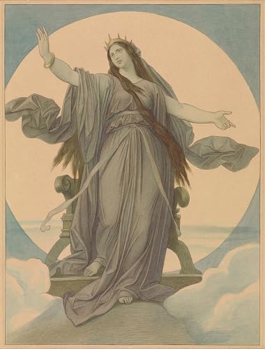 Affiche Toile Reine de la nuit Von Schwind pour habiller un mur vide 60x90